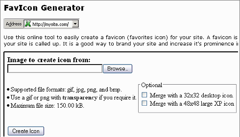 FavIcon Generator