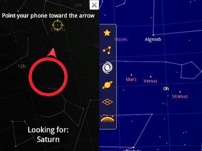 Google Sky Map