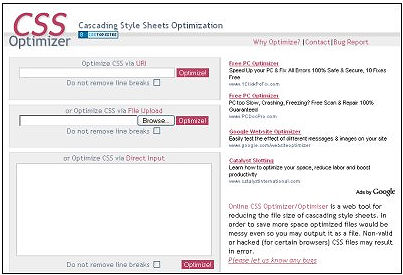 CSS Optimiser