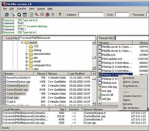 FileZilla