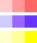 Monochromatic Color Schemes